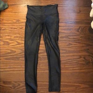 Spanx leather leggings